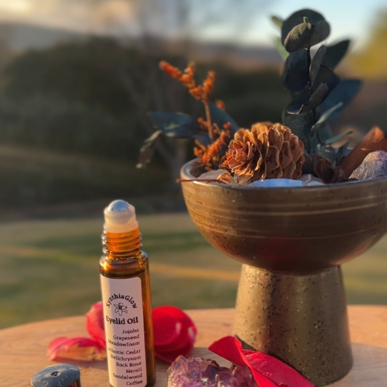 Amethyst & Third eye Chakra Oil 15 ml